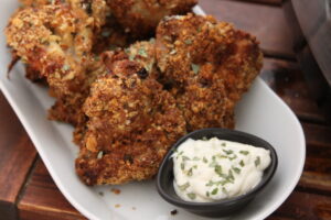 Air Fryer Breaded Chicken Wings