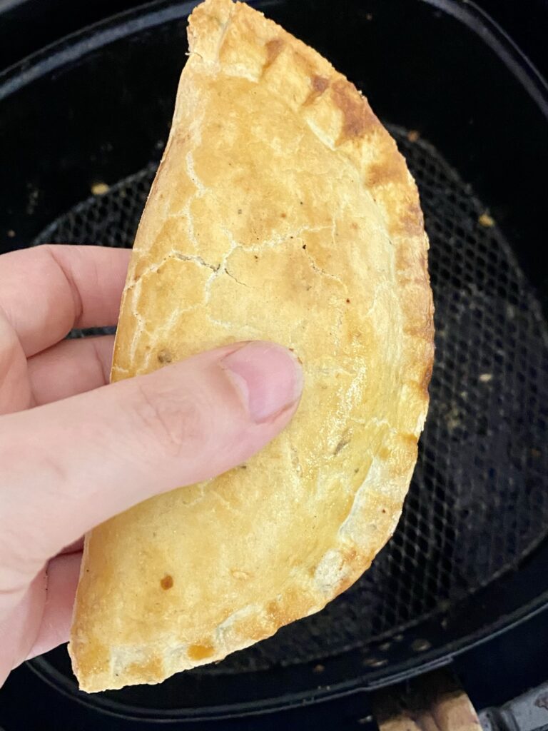Air Fryer Calzone