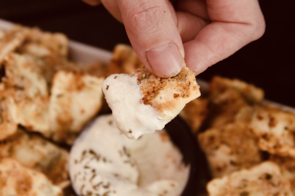 Air Fryer Cheese Ravioli