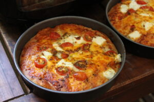 Air Fryer Homemade Pizza