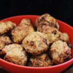 Air Fryer Honey & Mustard Pork Meatballs