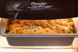 Air Fryer Oven Cheese Nachos