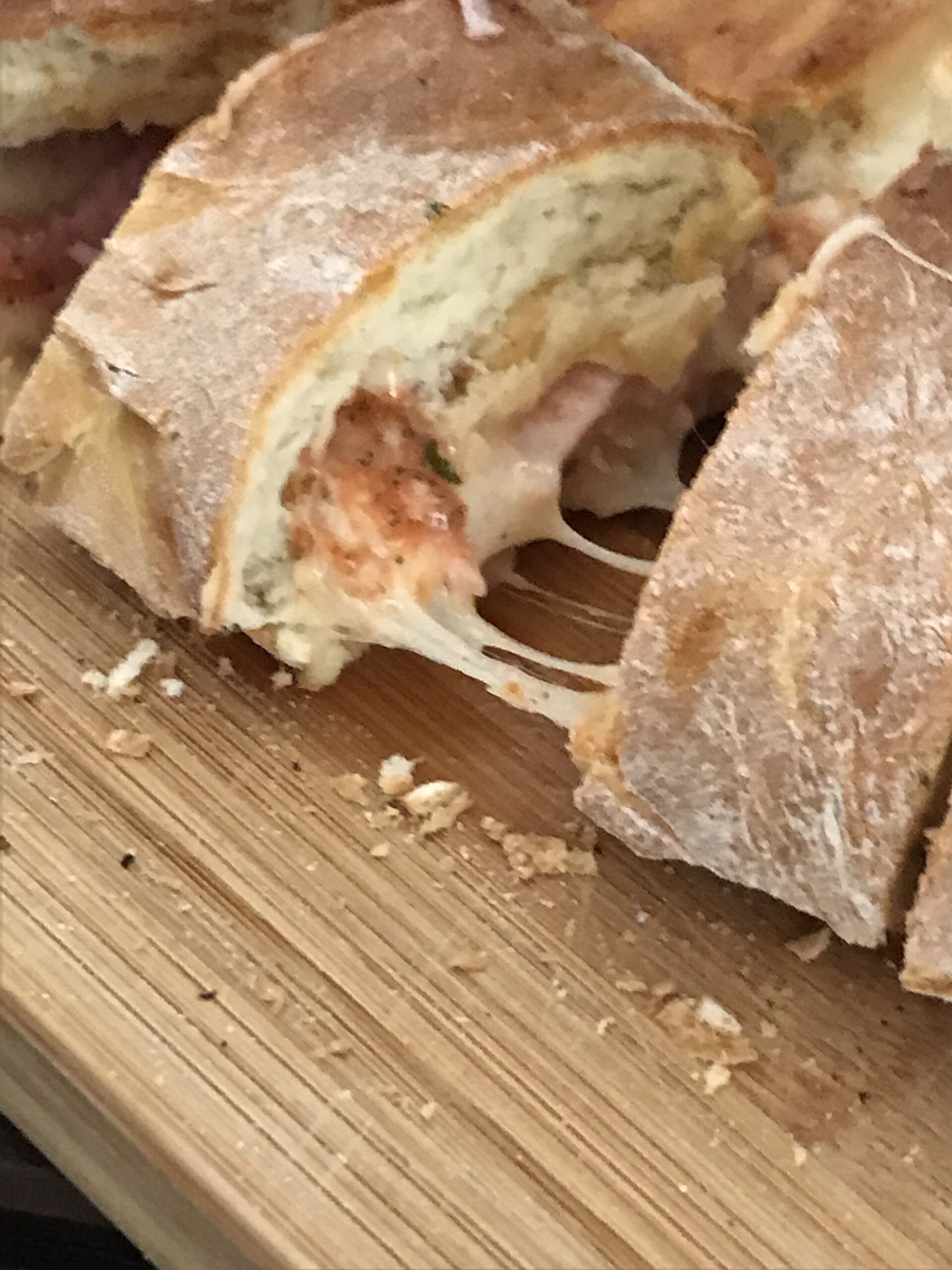 Cheese & Ham Stromboli In Air Fryer