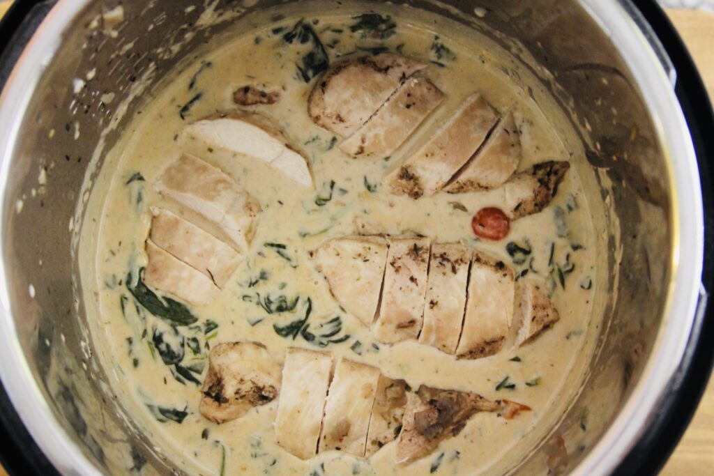 Instant Pot Tuscan Chicken