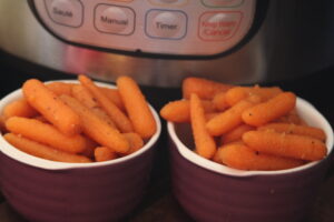 Pressure Cooker Baby Carrots