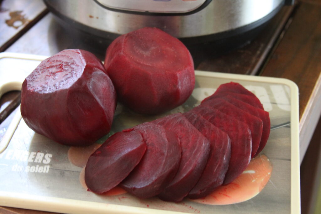 Pressure Cooker Beets