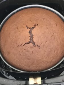 air fryer box cake