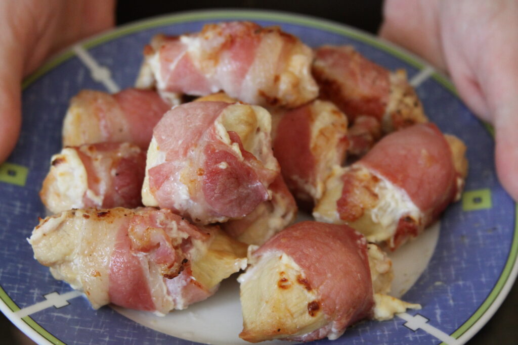 chicken wrapped in bacon