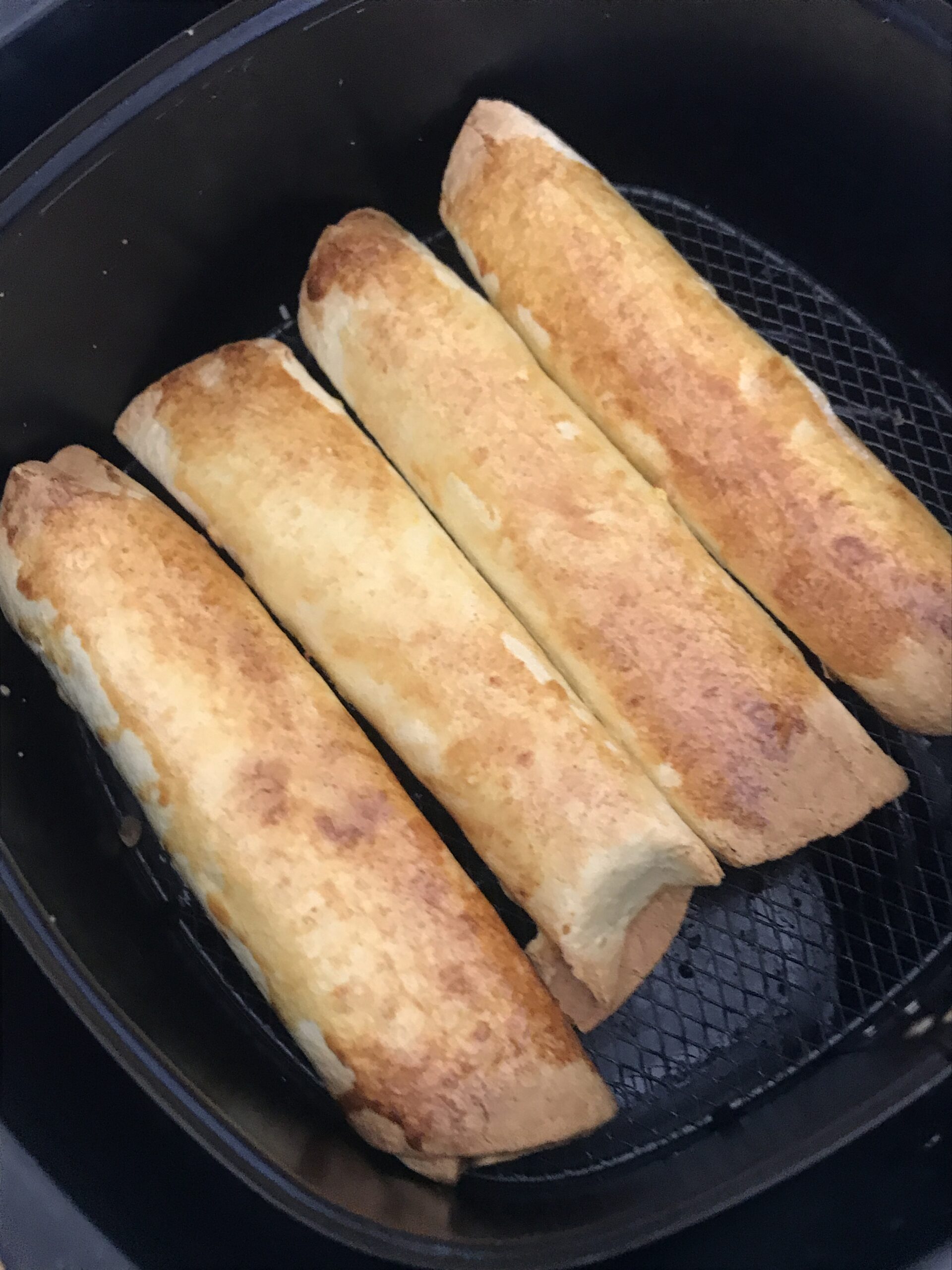 Air Fryer Chicken Taquitos