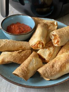 Air Fryer Frozen Taquitos