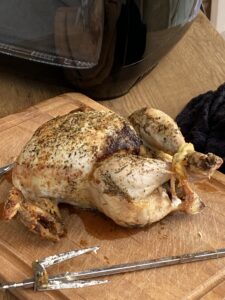 Air Fryer Rotisserie Chicken