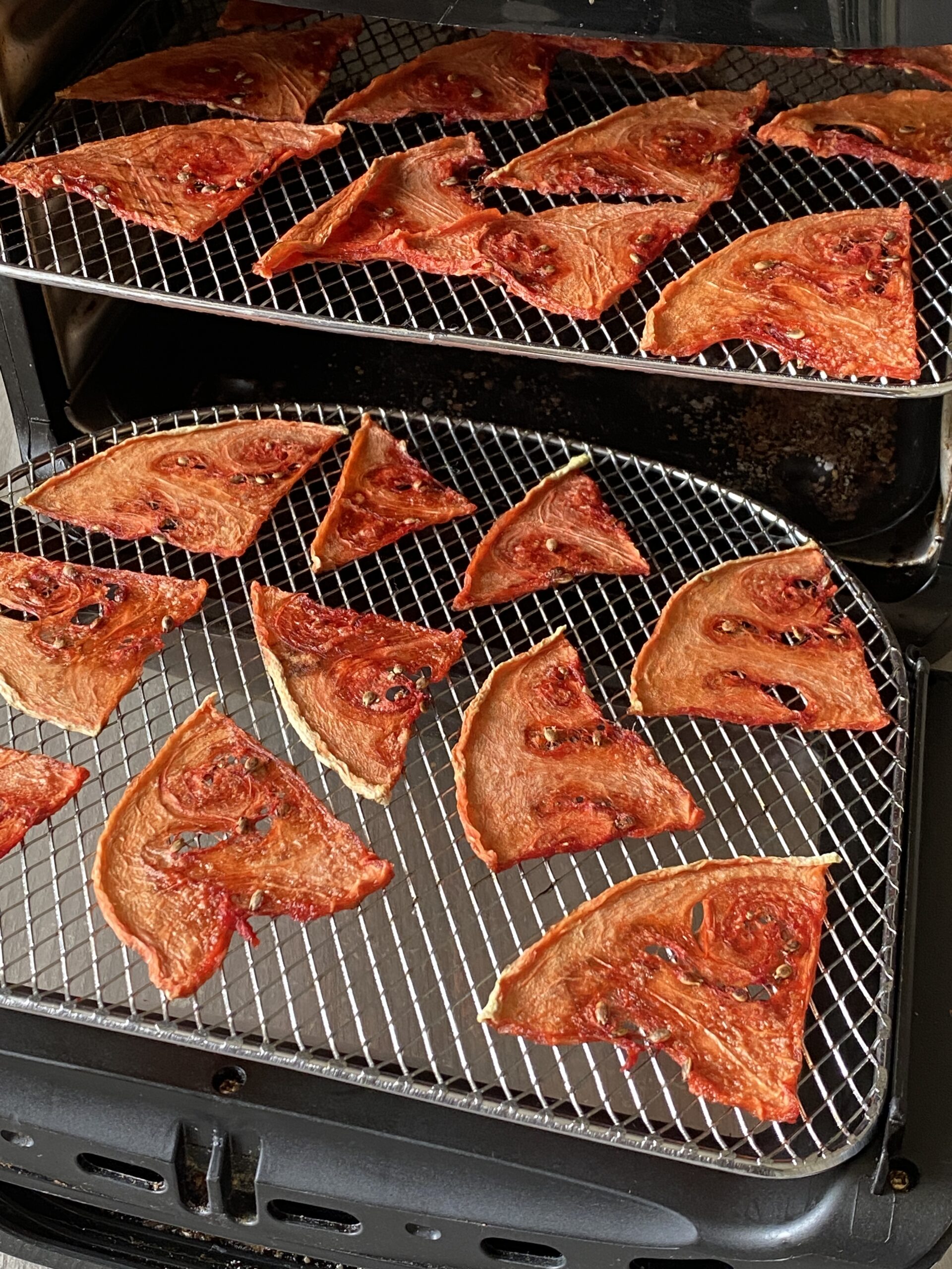 Dehydrated Watermelon In Air Fryer