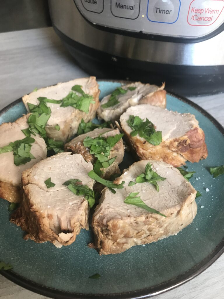 Instant Pot Frozen Pork Tenderloin