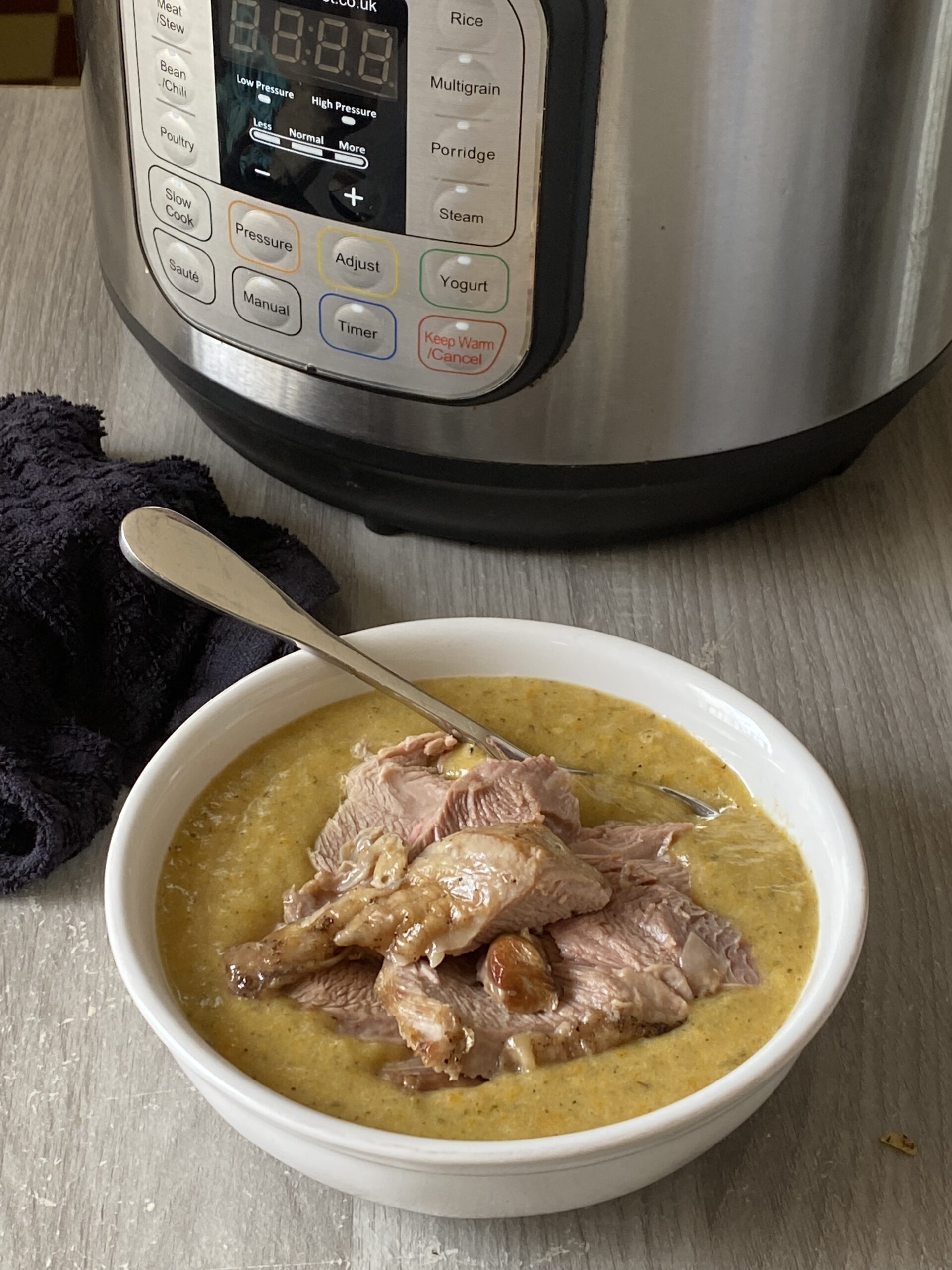 Instant Pot Leftover Turkey Soup