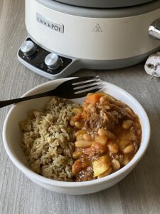 Slow Cooker Kuru Fasulye
