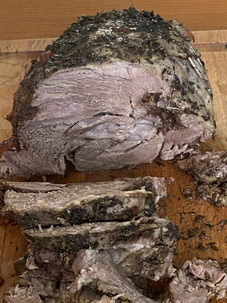 Slow Cooker Roast Lamb