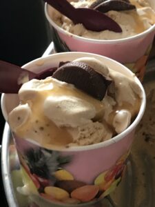 Terrys Chocolate Orange Ice Cream In An Ice Cream Maker
