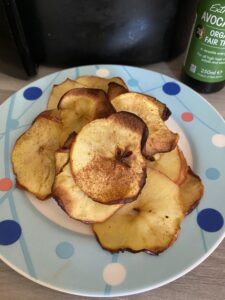 air fryer apple chips