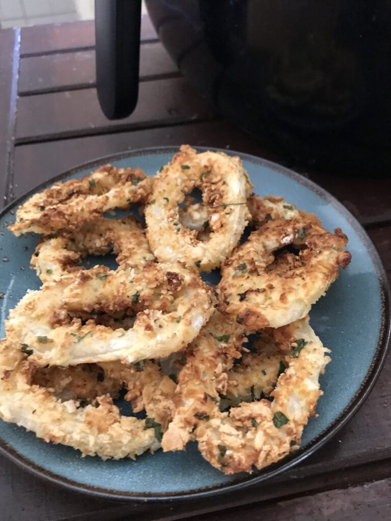 air fryer calamari rings