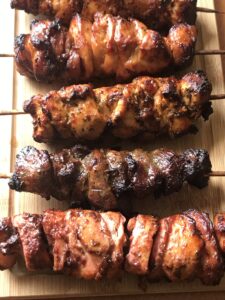 air fryer chicken skewers