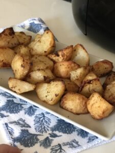 air fryer duck fat potatoes