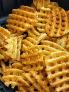 air fryer frozen waffle fries
