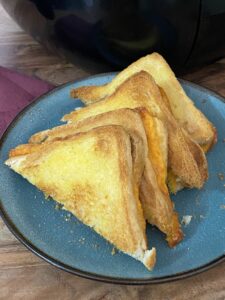air fryer grilled cheese