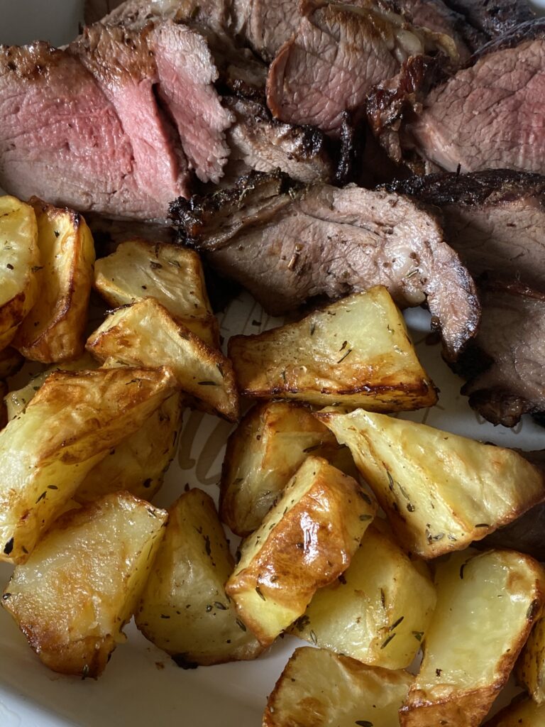 air fryer lamb