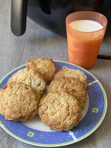 air fryer oatmeal cookies