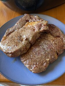 air fryer ribeye steak