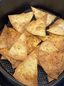 air fryer tortilla chips