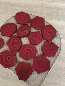 dehydrated beets in the air fryer