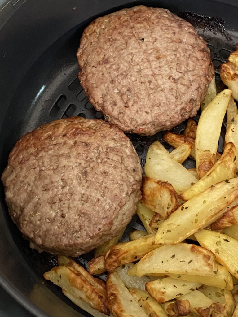 ninja foodi hamburgers