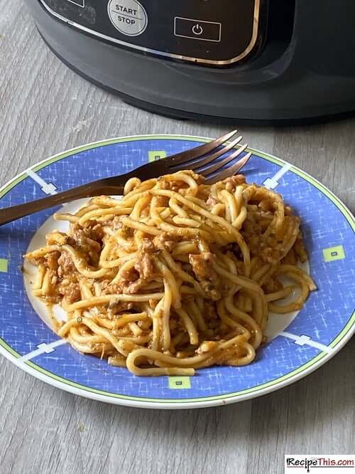 ninja-foodi-spaghetti-bolognese