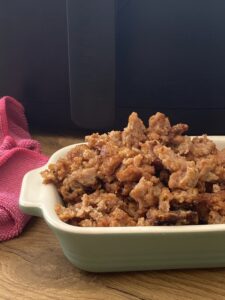 reheating stuffing in air fryer