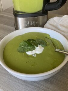 slimming world pea and mint soup