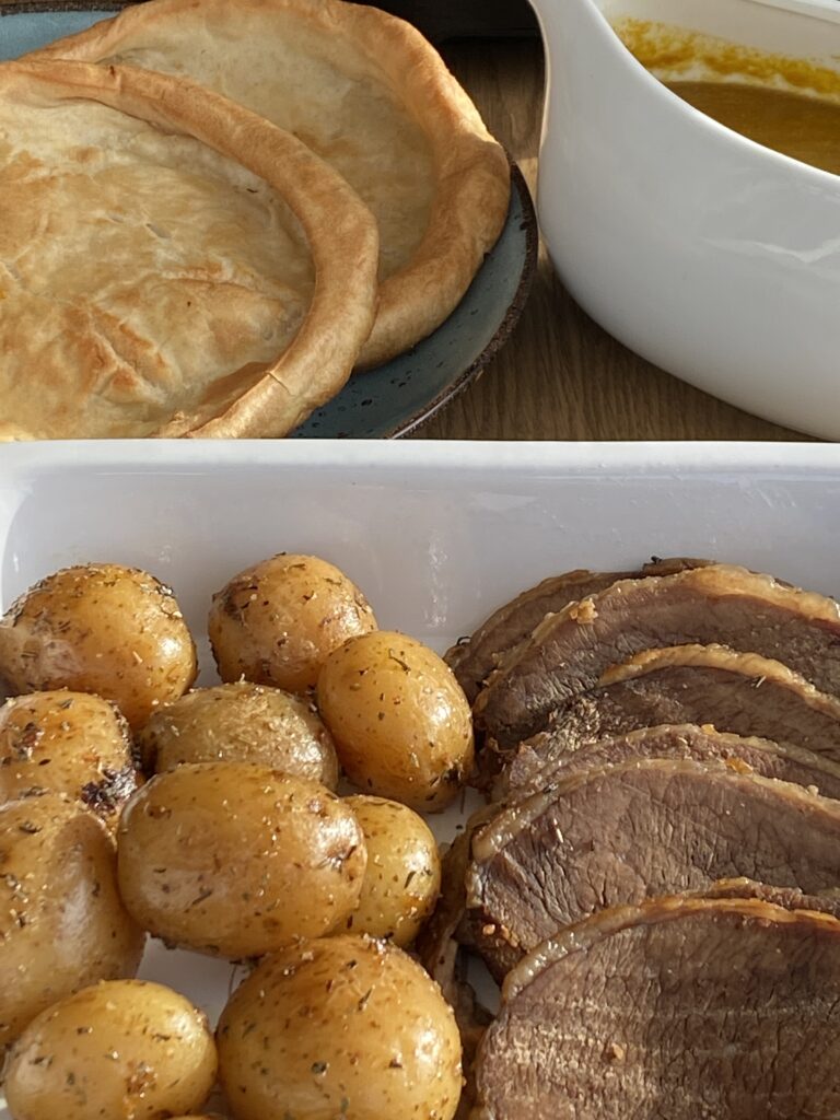 slow cooker brisket and gravy