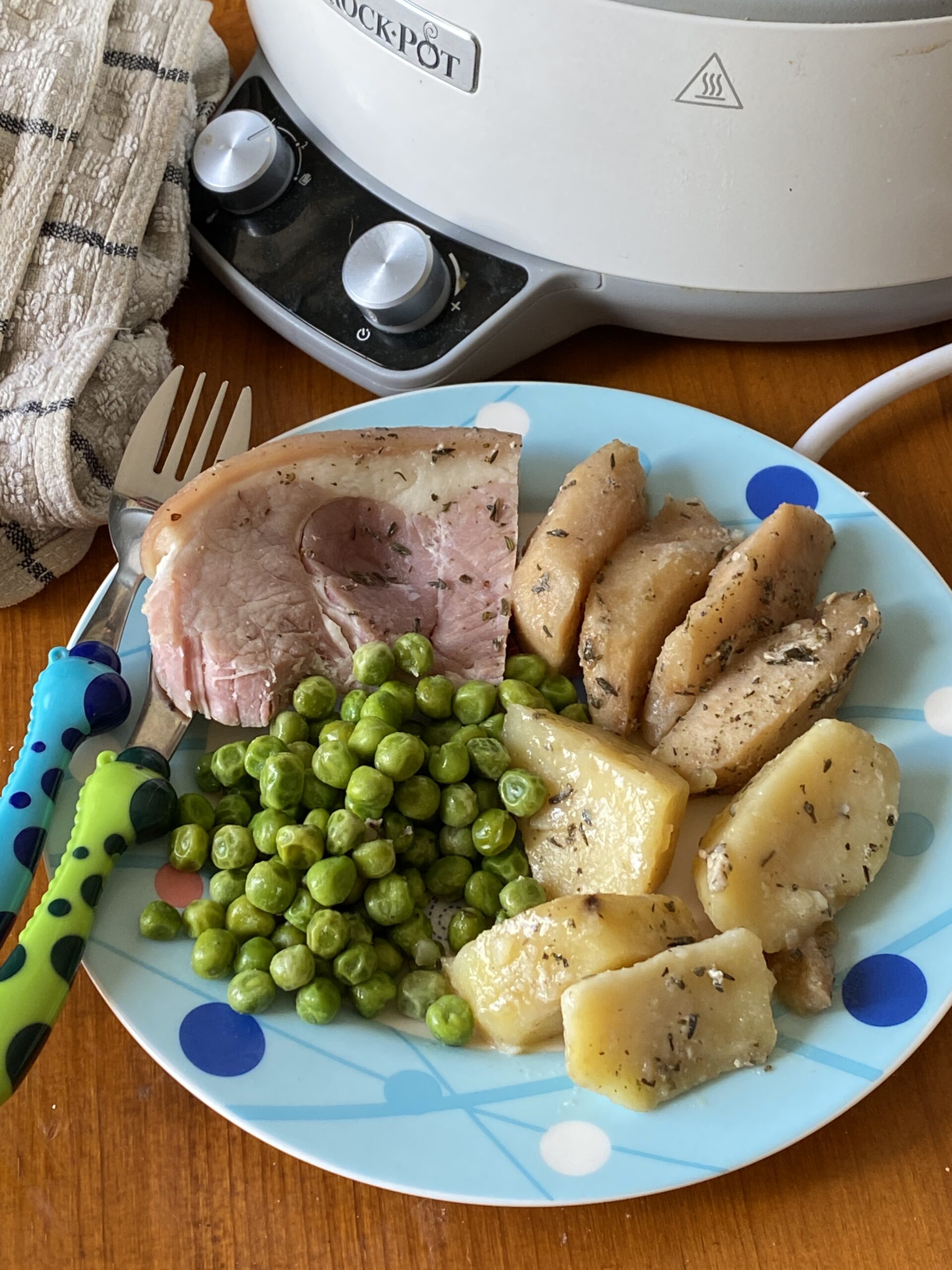 slow cooker gammon steaks