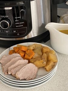 slow cooker pork leg joint