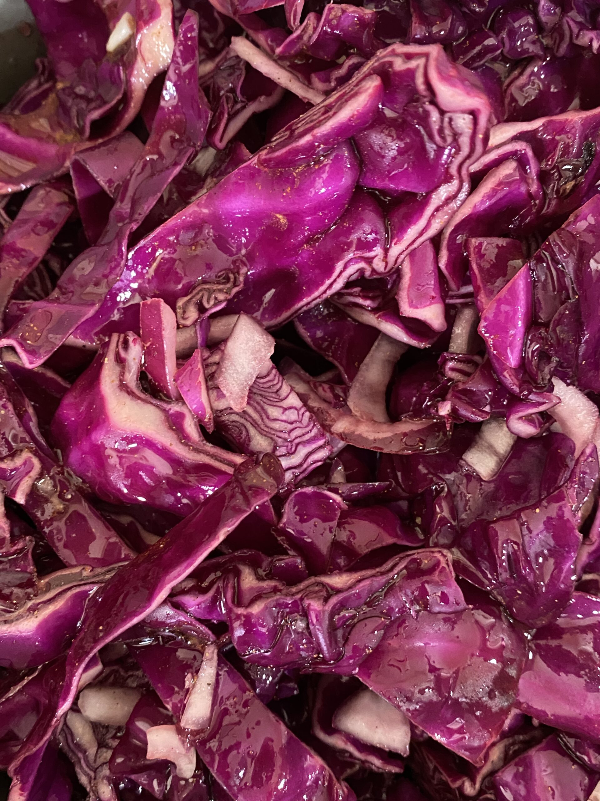 slow cooker red cabbage