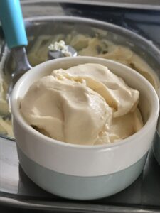 white chocolate ice cream