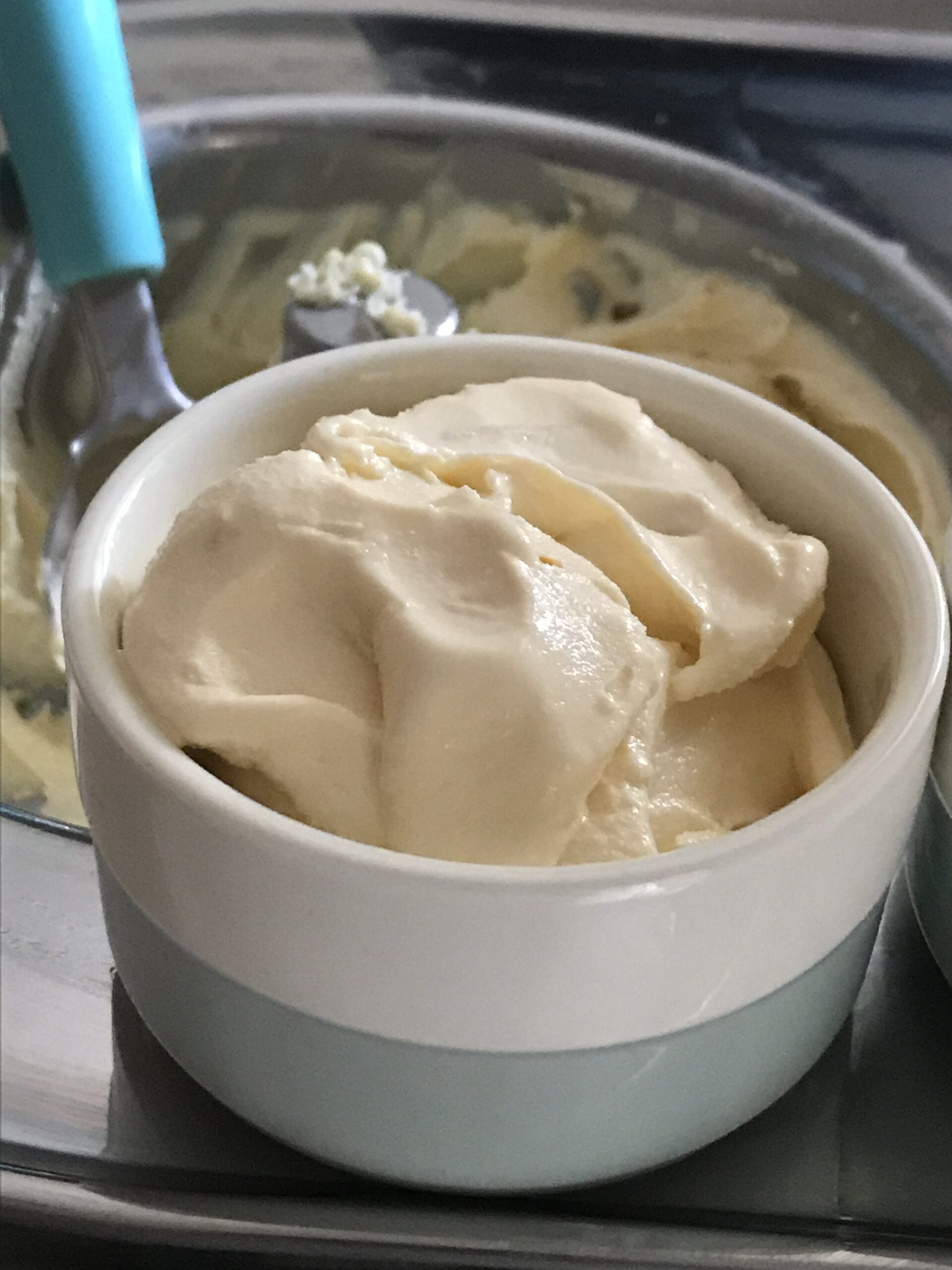 white chocolate ice cream