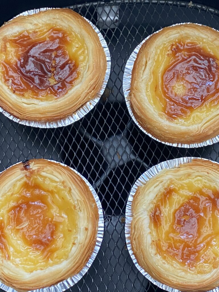 Air Fryer Frozen Portuguese Egg Tarts