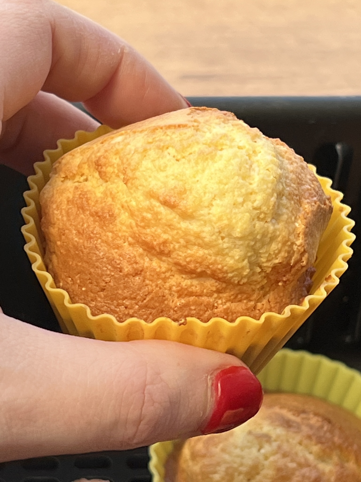 Air Fryer Jiffy Cornbread Muffins