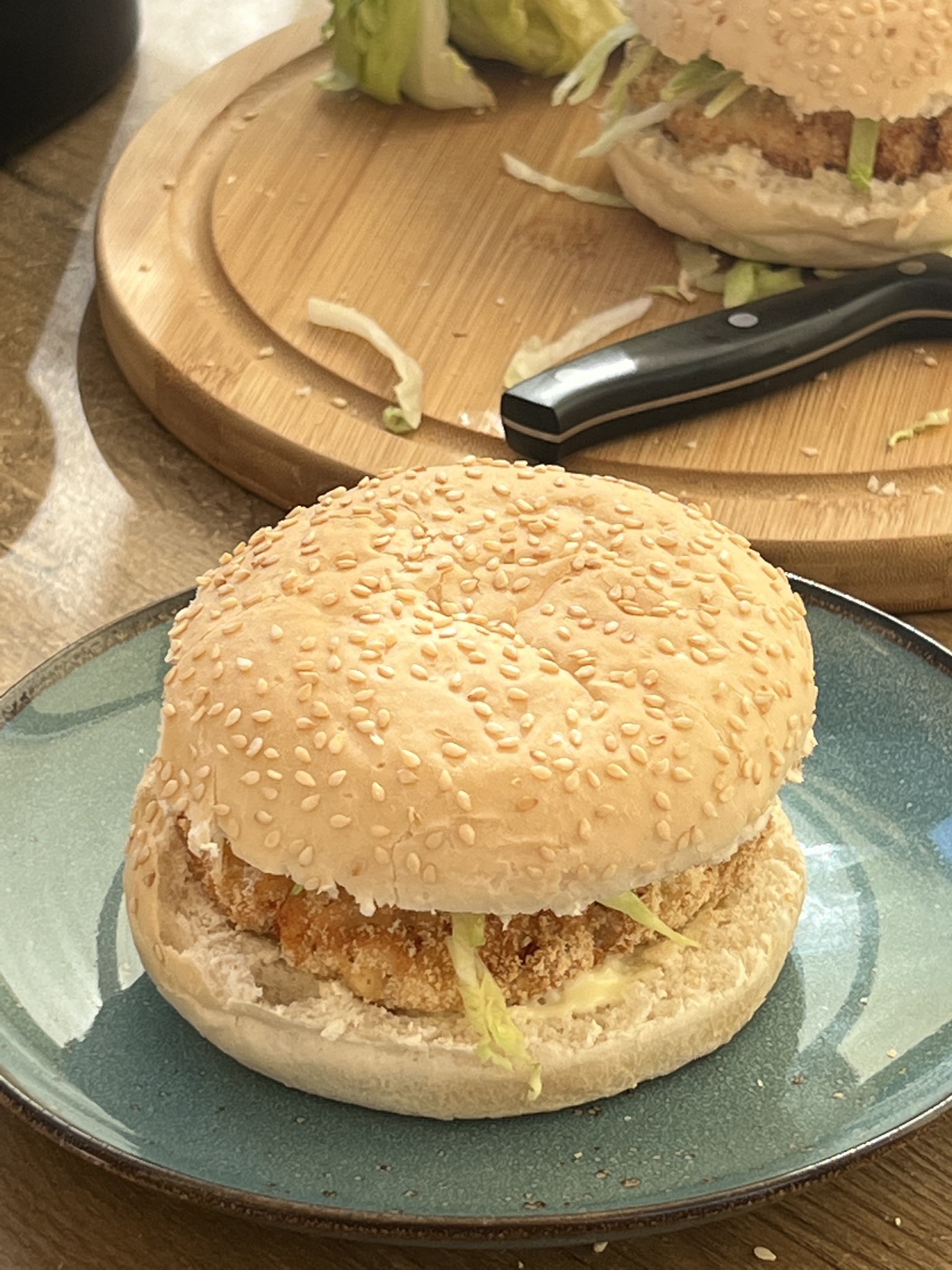 Air Fryer McChicken Sandwich
