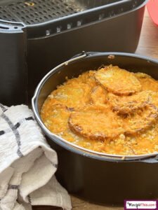 Air Fryer Scalloped Potatoes