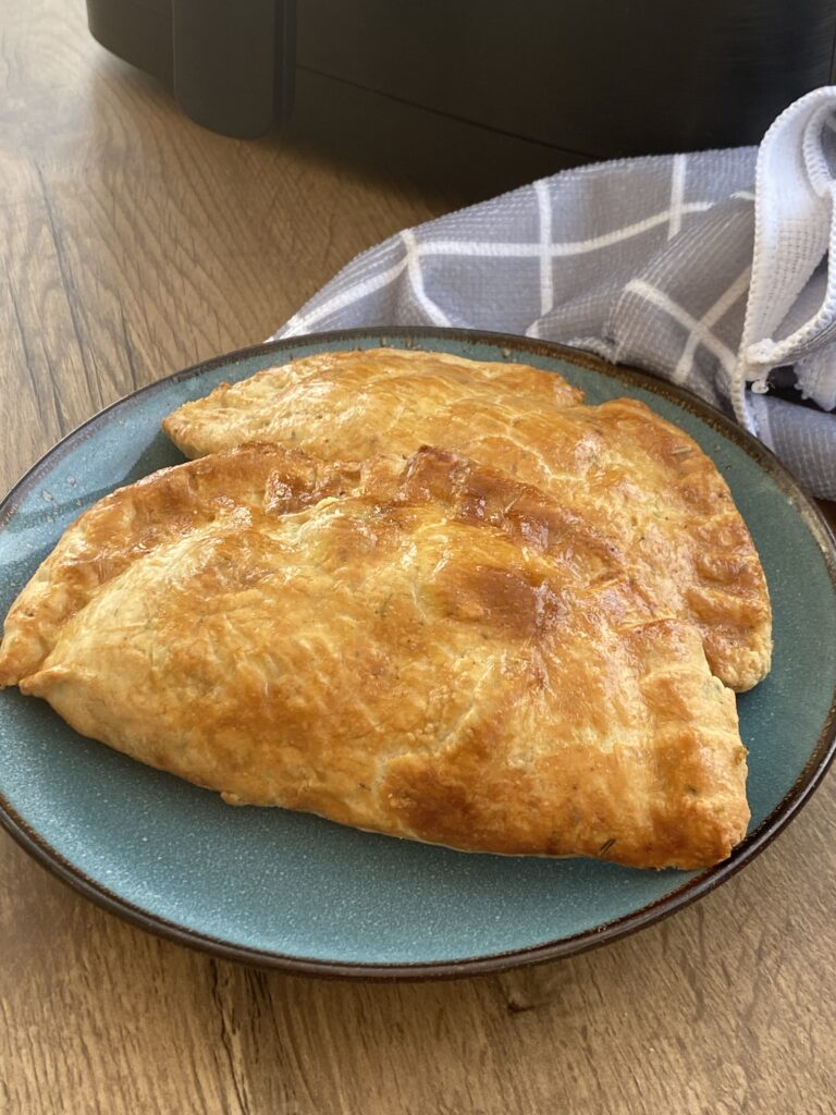 Cheese & Onion Pasty In Air Fryer Recipe