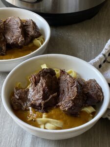 Instant Pot Beef Cheeks Ragu