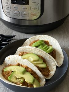 Instant Pot Shredded Beef Tacos