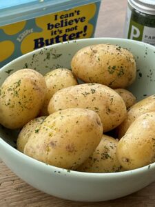 Microwave Baby Potatoes